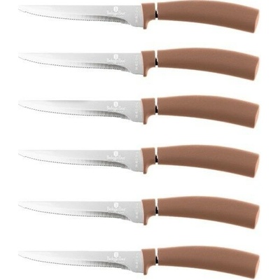 Berlingerhaus Rosegold Metallic Line Sada steakových nožů 6 ks