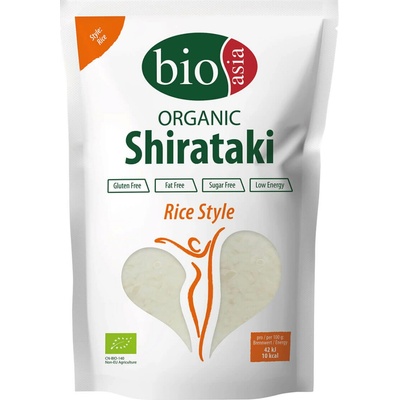 Bioasia Shirataki těstoviny Rice z konjakové mouky Bio 270 g