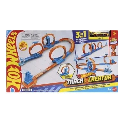 Mattel Hot Wheels: създател на писта - Тройна писта