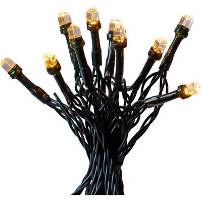 EGLO - LED външен гирлянд DIAMOND 200xLED/1 функция 20m IP44 топла бяла (EG411334)