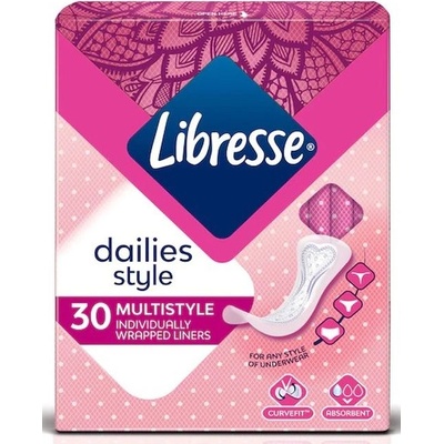 Libresse Ежедневни превръзки Libresse - Multistyle Normal, 30 броя