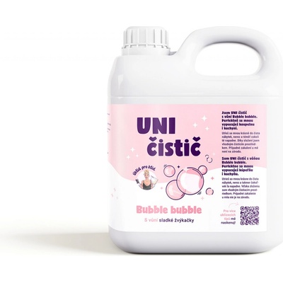 Úklid pro klid UNI čistič s vůní bubble 2 l – Zboží Dáma