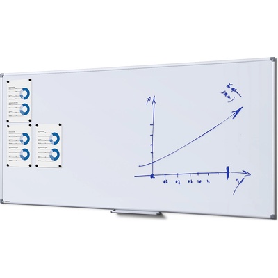 Jansen Display Magnetická tabule Whiteboard SICO 180 x 90 cm