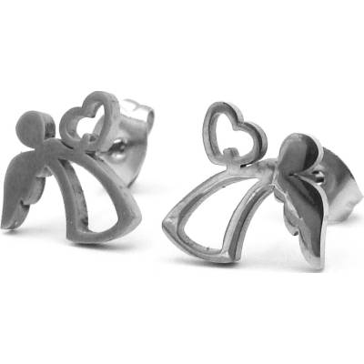 Steel Jewelry náušnice ANDĚLÉ Chirurgická ocel NS240299