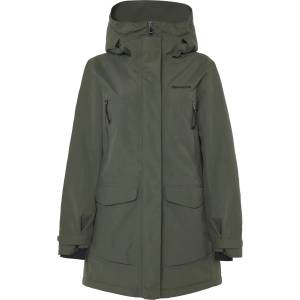 Didriksons Дамско палто Didriksons Women's Felia Parka Coat - Deep Green - размер 38 (EU) (102-5406-0314)