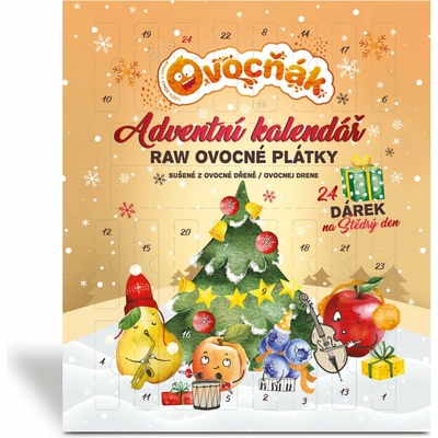Ovocňák adventní kalendář mix 24x 10g – Hledejceny.cz
