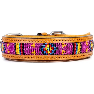 Kay-line kožený obojok African Sun