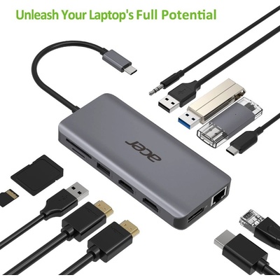 Acer 12in1 Type C dongle HP.DSCAB.009