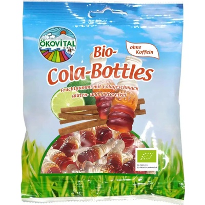 Öekovital BioCola-Bottles želé ve tvaru lahví Cola Limetka 80 g