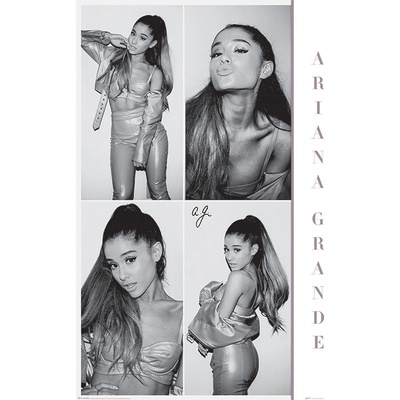 Plagát, Obraz - Ariana Grande - Black & White, 61 × 91.5 cm