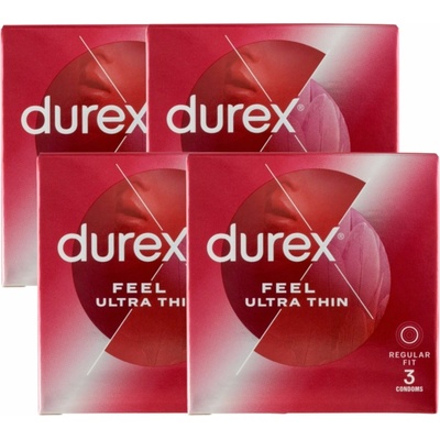 Durex Feel Ultra Thin 4 x 3 ks
