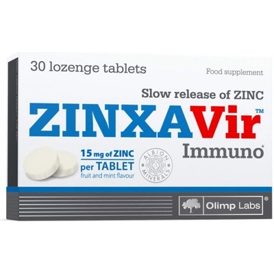 Olimp ZINXAVir Immuno, 30 таблетки за смучене, Olimp