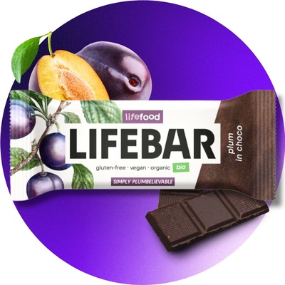 Lifefood Lifebar InChoco Bio tyčinka 40 g – Hledejceny.cz