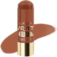 L.A. Girl Velvet Contour Stick krémový bronzer Suede 5,8 g