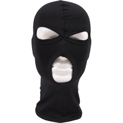Max Fuchs kukla Balaclava Elastan tříotvorová Černá