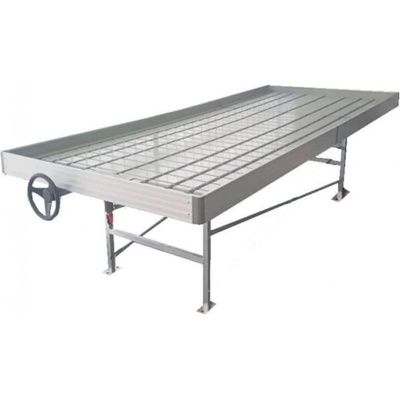 Ebb & Flow Posuvný ocelový stůl vč. napouštěcí vany 122x122cm