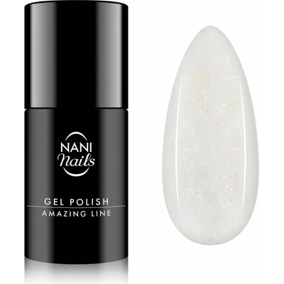 NANI gel lak Amazing Line Shimmer White 5 ml