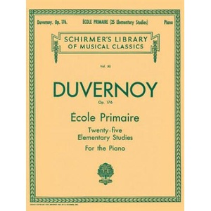 Ecole Primaire (25 Elementary Studies), Op. 176: Piano Solo (ISBN: 9780793559251)