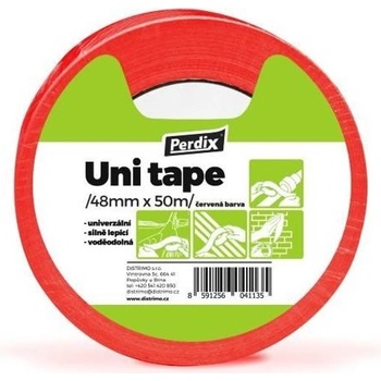 Perdix páska Uni Tape textilná 48 mm x 50 m červená