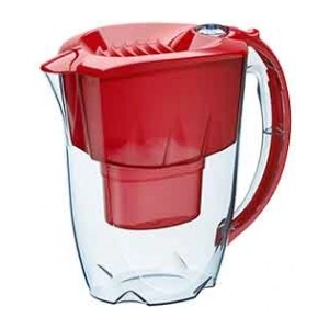 АКВАФОР ФИЛТРИРАЩА КАНА Aquaphor ДЖАСПЪР С 3бр ФИЛТЪР MFP ЧЕРВЕНА (190065)