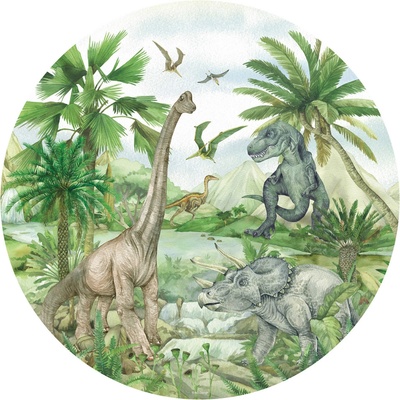 AG Design CR3253 Samolepicí vliesová fototapeta Jungle rozměry 70 x 70 cm