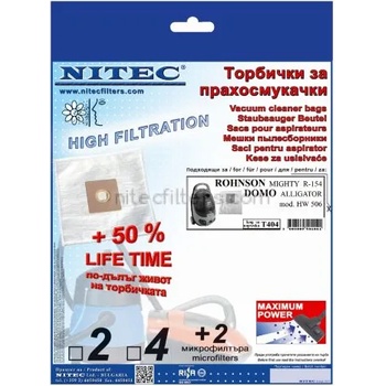 Image 1 of NITEC Торбички за прахосмукачки НИТЕК, код Т404