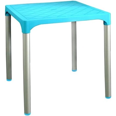 MEGA PLAST Stôl záhradný VIVA 72 cm, tyrkysový