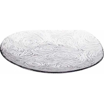GALICJA Sklenený tanier LINDEN dezertný 20cm