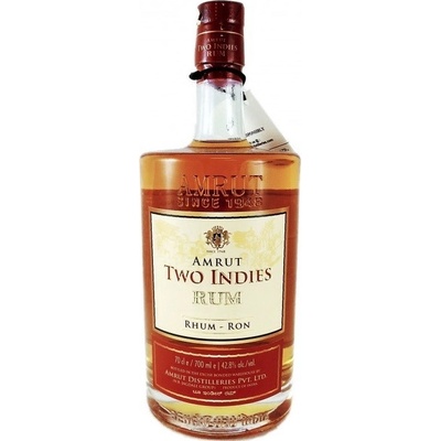 Amrut Two Indies Rum 42,8% 0,7 l (čistá fľaša)