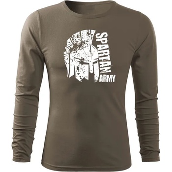 Image 1 of DRAGOWA FIT-T Тениска с дълъг ръкав Leon, маслиненозелена, 160 г/м2 (8392)