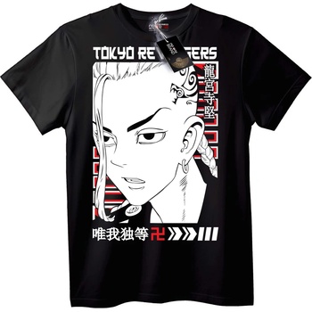 NOONEBRAND Тениска Tokyo Revengers Рюгасаки Кен - 4XL, Black