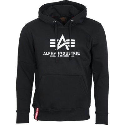 Alpha Industries mikina Basic Hoody černá