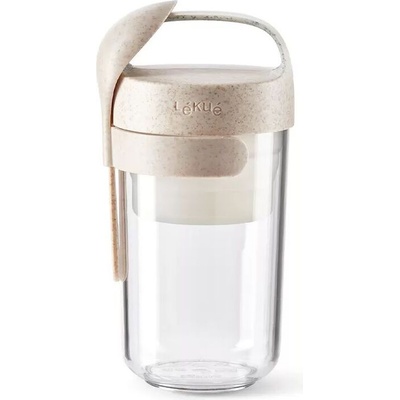 Lekue Контейнер за обяд To Go Organic с лъжица 600 мл (888229)