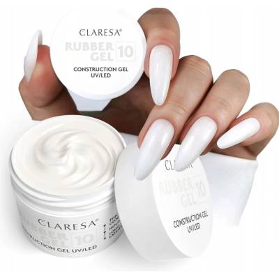 Claresa Rubber gel na prodlužování nehtů 10 90 g