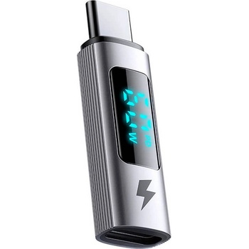 Mcdodo Адаптер от Lightning женско към USB-C мъжко за iPhone и устройства с USB-C порт - Mcdodo Lightning to USB-C Adapter PD 36W (OT-5990) (тъмносив) (OT-5990)