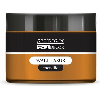 Pentart Wall Decor metalická lazúra 150 ml Bronzová