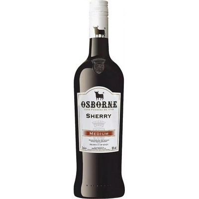 Osborne Sherry Medium 15% 0,75 l (holá láhev)