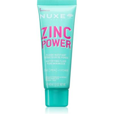 NUXE Zinc Power Mattifying Fluid матиращ флуид за мазна кожа склонна към акне 40ml