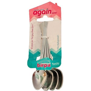 BIRPA ЛЪЖИЧКИ ЗА КАФЕ birpa К-КТ 4бр (agn-0305)