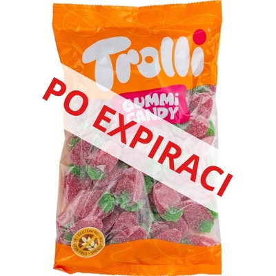 Trolli Sour Strawbies kyselé želé jahody 1 kg