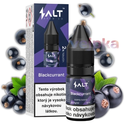 Salt Brew Co Blackcurrant 10 ml 20 mg