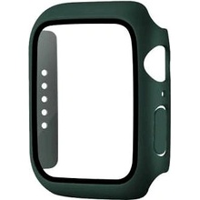 Coteetci polykarbonátové pouzdro s ochranou displeje pro Apple Watch 45 mm zelená 25003-GR