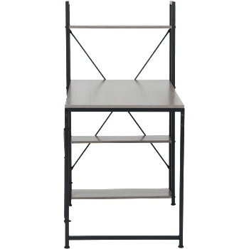 Carmen Бюро с етажерка tuzla - сив дъб (3510204)