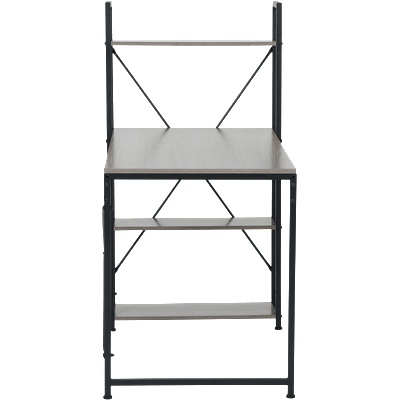 Carmen Бюро с етажерка tuzla - сив дъб (3510204)