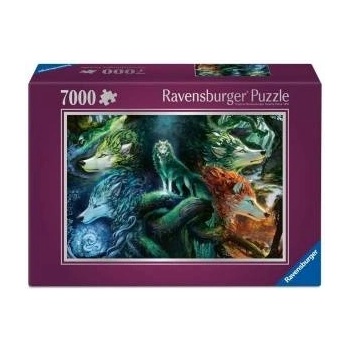 Ravensburger Пъзел Ravensburger WHISPERS OF THE FOREST 7000 Части