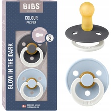 BIBS colour Iron Baby Blue noční 2 ks