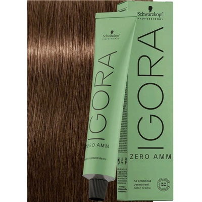 Schwarzkopf IGORA ZERO AMM barva bez amoniaku 6-46 Tmavě Plavá Béžová Čokoládová