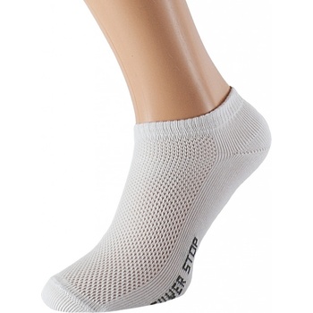 Kuks Kotníkové ponožky se stříbrem FIT Bílé