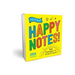 Sourcebooks 2026 Instant Happy Notes Boxed Calendar | Sourcebooks