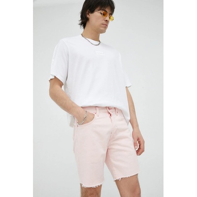Levi's Дънкови къси панталони Levi's в розово (85221.0060)